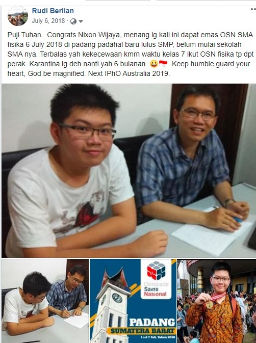 Guru Les Privat Matematika Fisika Kimia mengajar siswa di BSD, Serpong dan Alam Sutera